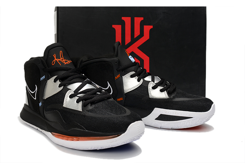 Nike Kyrie 8 Black White Red Shoes
